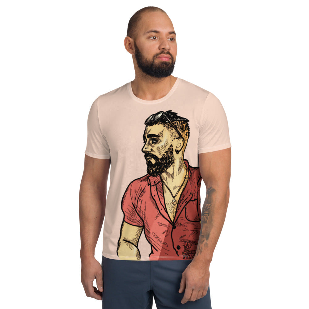 Arsalan - Atletisch T-shirt voor heren - van Charis Felice