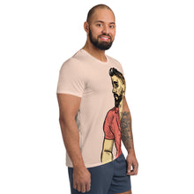Load image into Gallery viewer, Arsalan - Men&#39;s Athletic T-shirt - by Charis Felice
