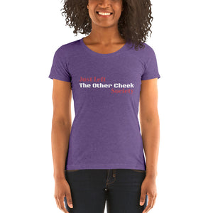 THE OTHER CHEEK - Women short sleeve t-shirt
